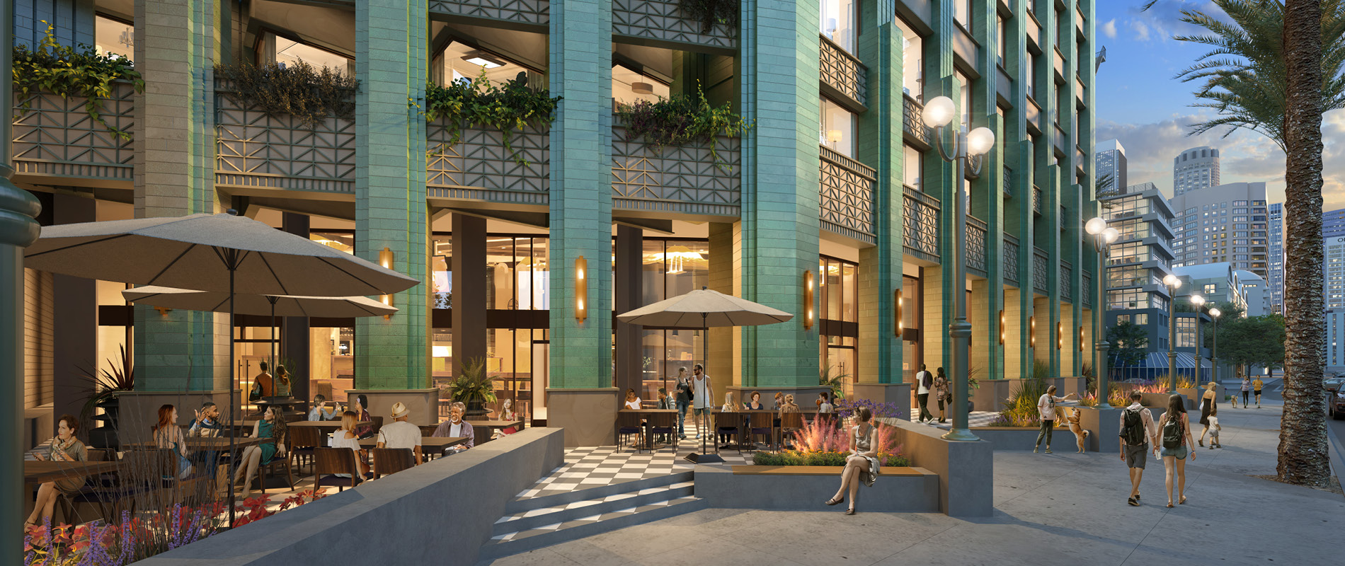 Upcycle Tower, proposes an adaptive reuse solution for underutilized office high-rise buildings.